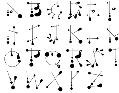 Alexander Calder Alphabet