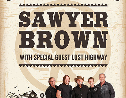 Concert materials: Sawyer Brown-2014 Dakota County Fair