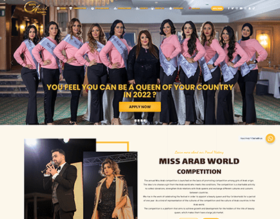 Miss Arab World (First Look) Home Color Concept