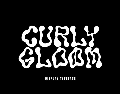 Curly Gloom - Free Font