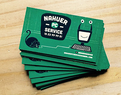 Ilustraciones para Nahuer PC Service