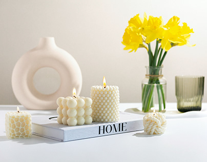 Product Photography for Calliope Candles