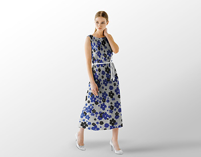 Floral Summer Dresses Pattern Collection