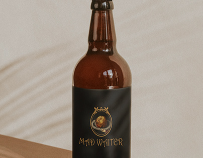 Logo & Branding: Mad Waiter Beer concept