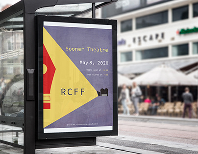 Red Carpet Film Festival poster design