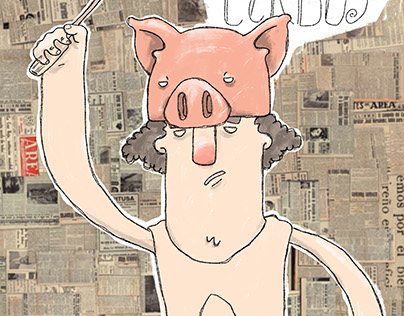 Cerdos - Ilustración