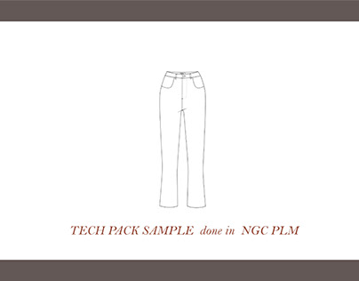 TECH PACK SAMPLE done in NGC PLM 02