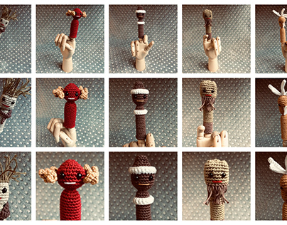Monsterito finger puppets collection