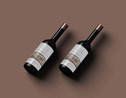 Victoria Commandaria Wine Label Design - Christina F.