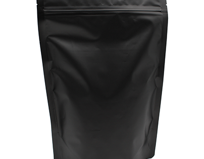 black stand up pouch