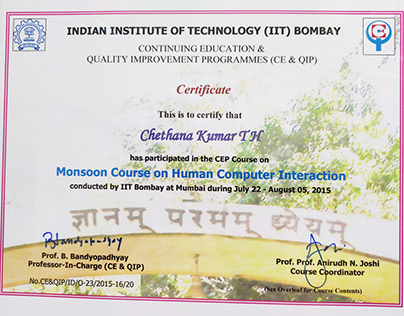 HCI (Human Computer Interaction) Course in Mumbai