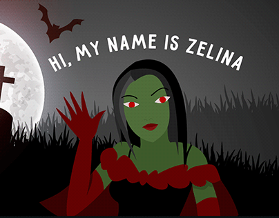 Sticker pack "Zelina"