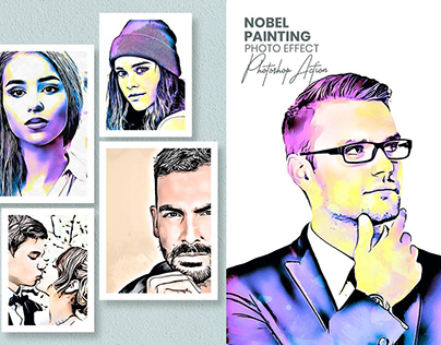 Nobel Painting Photoshop Actions