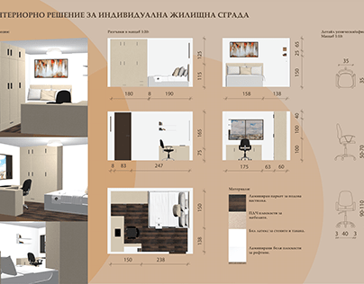 Interior design for residential building