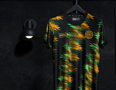 Bafana Bafana bespoke football jersey for South Africa