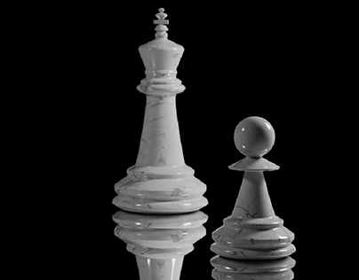 Chess 3 D art