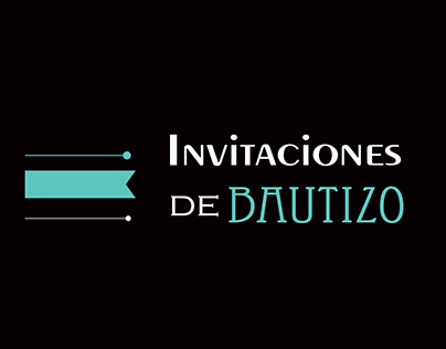 Invitaciones Bautizo