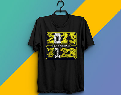 2023 To 2123 Typography T-Shirt Design