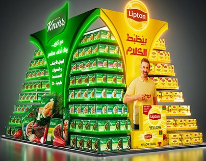 Knorr and Lipton Floor Display ( posm )