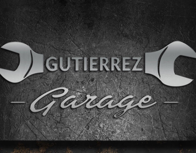 Gutierrez garage logo