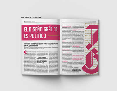 Diseño Editorial: Revista Tipográfica