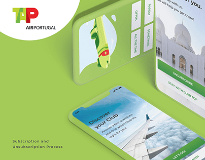 UX&UI Case Study - Tap Air Portugal
