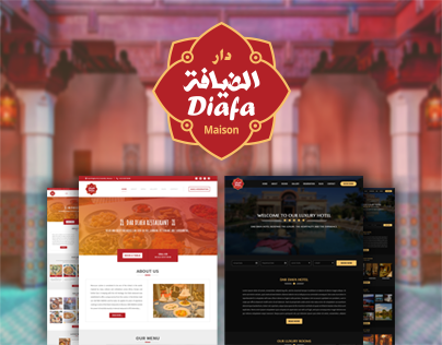 Dar Diafa Hotel & Restaurant Webdesign