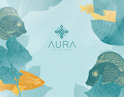 Aura Hotel Barú - Illustrated Map