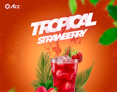 Tropical Straberry - Motion Graphics