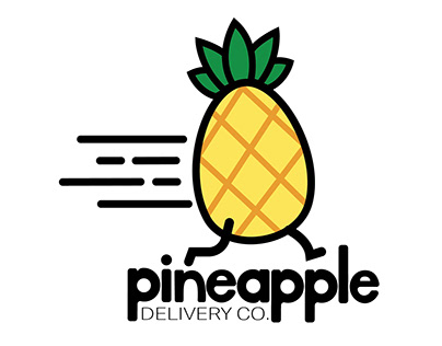 Pineapple Delivery Co Logos