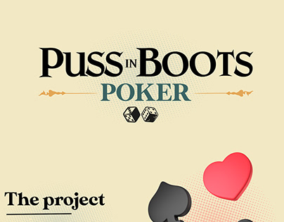 Puss in Boots poker cards