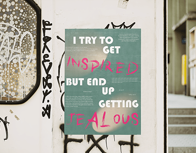 "Inspired/jealous" poster