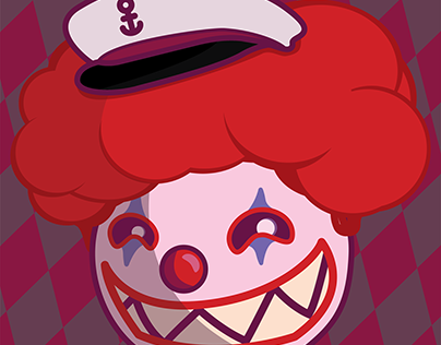 Clown logo/illusutration