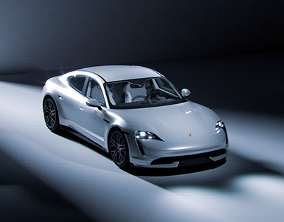 Porsche Taycan | Light Beam environment