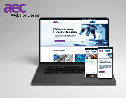 AEC Website Design Case Study
