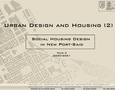 Social Housing Proect In Port-Said