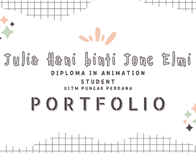 PORTFOLIO- Diploma in Animation (Julia Hani)