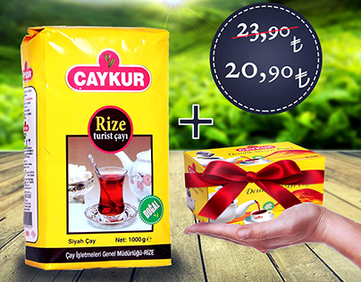 Çaykur Tea ( Point of Purchase Design )