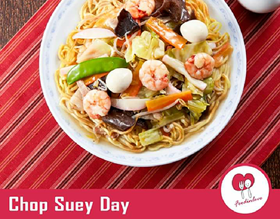 29 August National Chop Suey Day