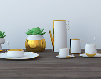 Tea set design