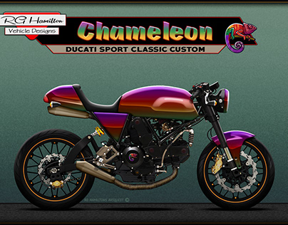 "Chameleon" DUCATI Sport Classic Café concept