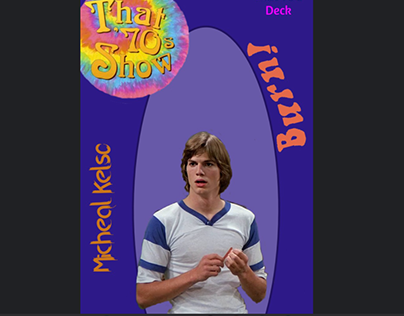 That 70's show Micheal Kelso Trading Card