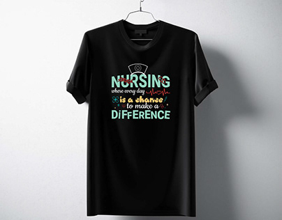 nursing t shirt design