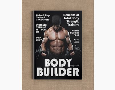 Body Builder Black Magazine Project.