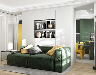Apartment design "Stryysʹka Flat 10"