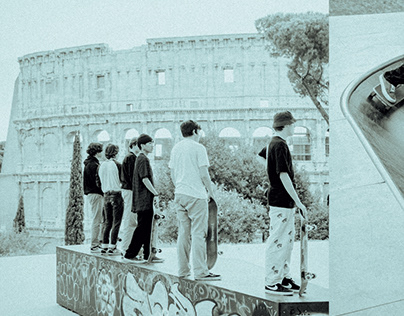 Skateboarding X Rome