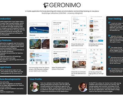 Geronimo - Travel Planning App