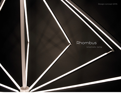 Rhombus Lamp - industrial design