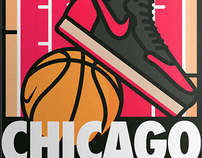 Chicago Bulls / Illustration Art