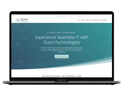 Dunn Technologies - Website Design
